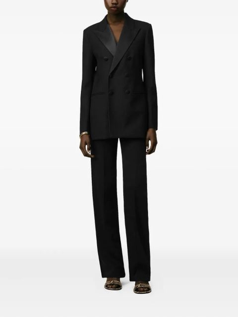 AMI Paris double-breasted buttoned jacket - Black