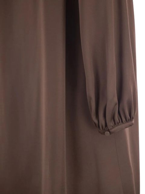 Weekend Max Mara long-sleeve mini dress - Brown