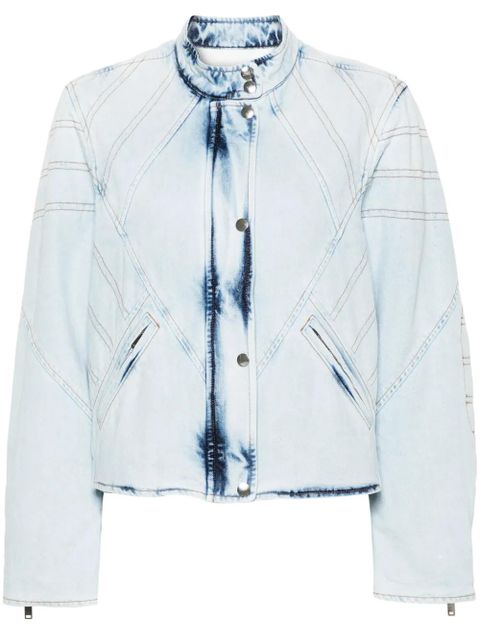 ISABEL MARANT Chady padded denim jacket - Blue - zdjęcie produktu nr 1