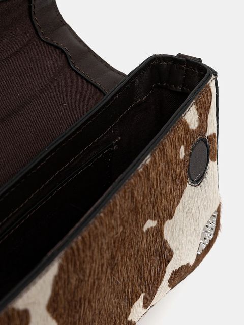 Pedro del Hierro torebka skórzana kolor brązowy 1112605 - zdjęcie produktu nr 2