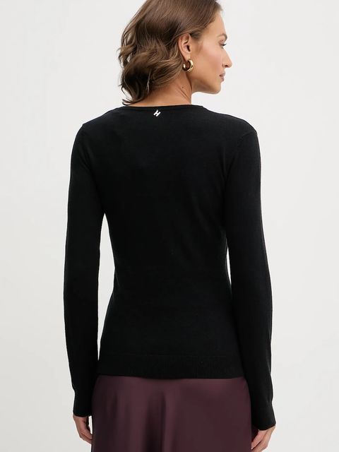 Silvian Heach sweter SELMANE damski kolor czarny GPA25557TS