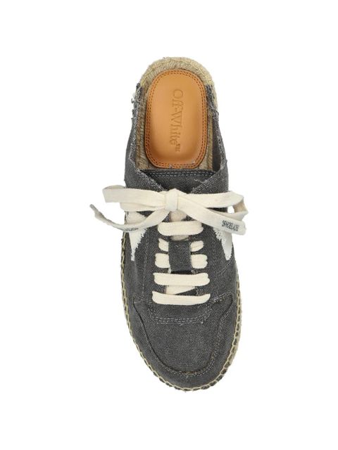 Off-White Arrows frayed sneakers - Grey