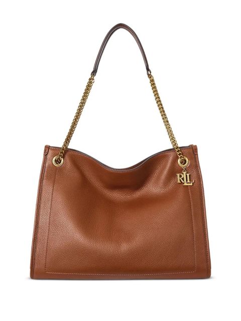 Lauren Ralph Lauren large Bradley shoulder bag - Brown