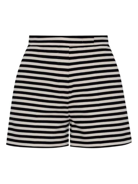 Max Mara striped high-waisted shorts - Black - zdjęcie produktu nr 1