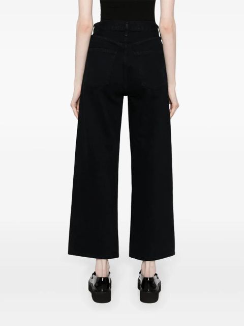AGOLDE Ren Jean high-rise cropped jeans - Black - zdjęcie produktu nr 2