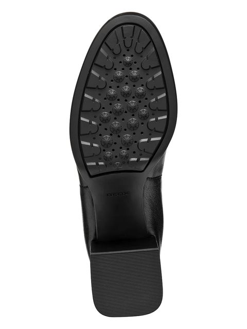 Geox sztyblety D WALK PLEASURE 55 damskie kolor czarny na słupku D56XBC 00081 C9999