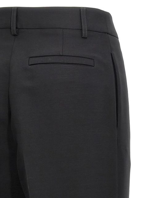 Ferragamo stretched trousers - Black