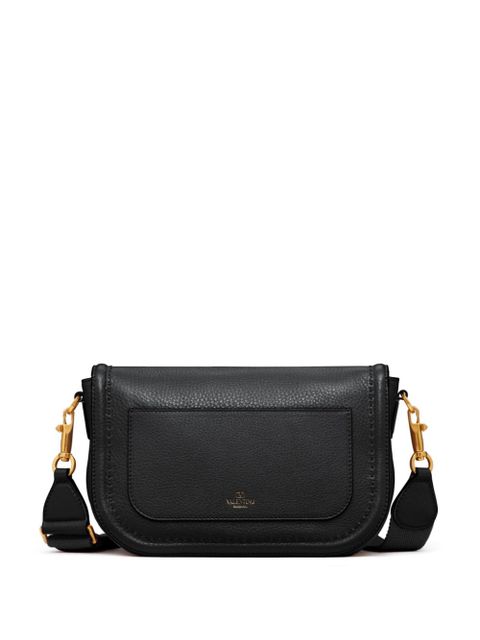Valentino Garavani Alltime leather shoulder bag - Black - zdjęcie produktu nr 2