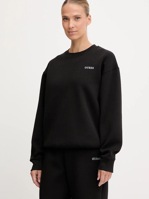 Guess bluza AURELIA damska kolor czarny gładka V5BQ05 K1971 - zdjęcie produktu nr 1