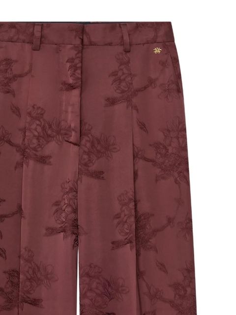 AMIRI floral pleated trousers - Brown - zdjęcie produktu nr 2