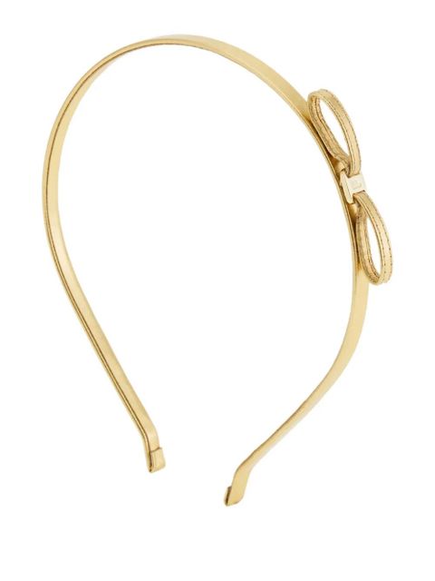 Ferragamo mini-bow headband - Gold - zdjęcie produktu nr 1