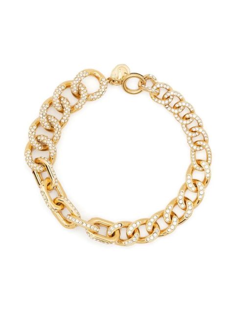 Swarovski Dextera crystal chain-link bracelet - Gold - zdjęcie produktu nr 1