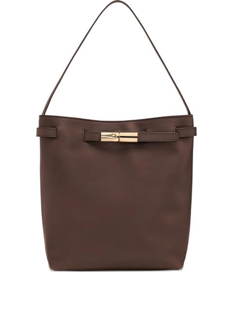 Longchamp Le Smart shoulder bag - Brown - zdjęcie produktu nr 1