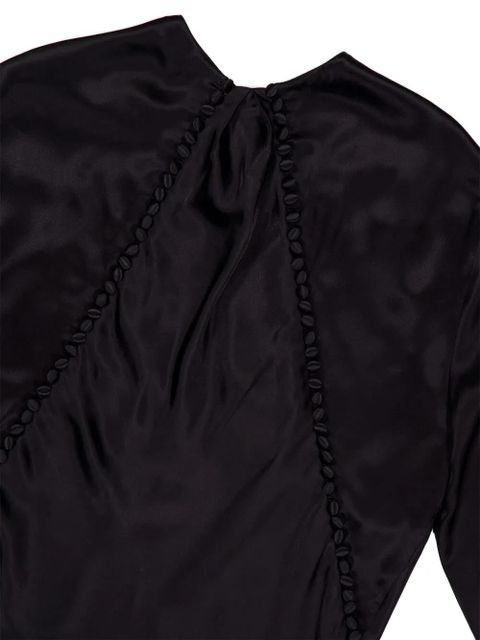 TOM FORD knot-detail maxi dress - Black