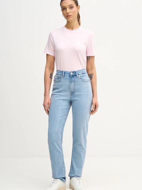 Calvin Klein Jeans t-shirt bawełniany - zdjęcie produktu nr 1