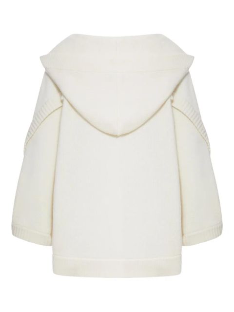Max Mara hooded cardigan - White - zdjęcie produktu nr 2