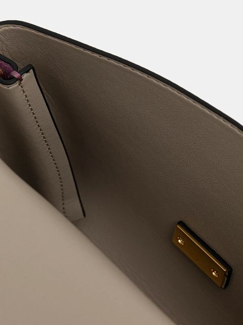 Coccinelle torebka skórzana kolor fioletowy E1 MD5 55 B7 01