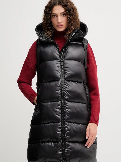 Save The Duck bezrękawnik IRIA kolor czarny przejściowy D80302W.LOVE21 - zdjęcie produktu nr 1