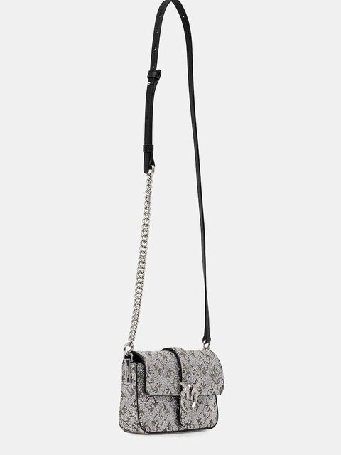 Pinko torebka kolor srebrny 105353 A20D - zdjęcie produktu nr 2