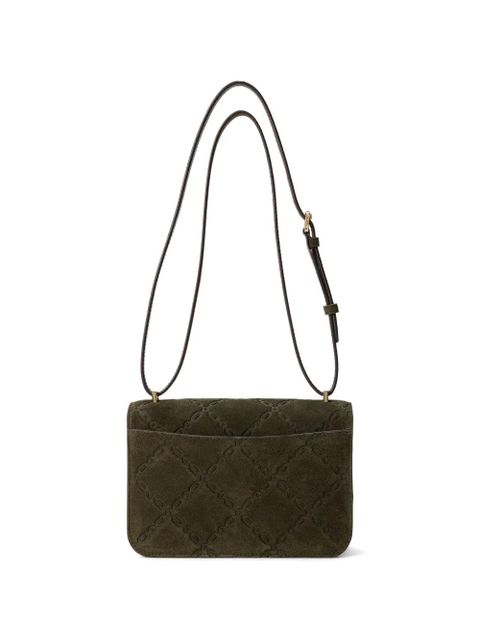 Lauren Ralph Lauren medium Sophee embossed logo cross body bag - Green - zdjęcie produktu nr 2