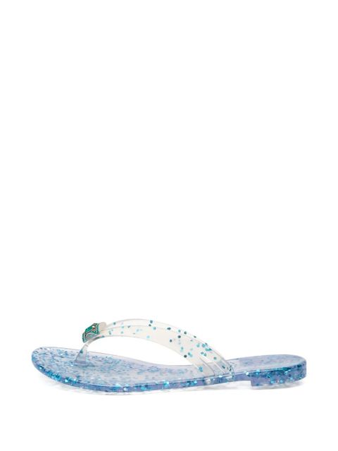 Casadei Jelly flip flops - White
