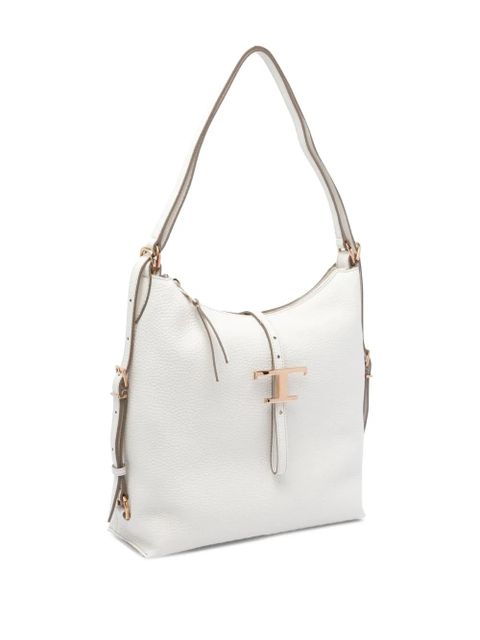 Tod's T-timeless zip shoulder bag - White
