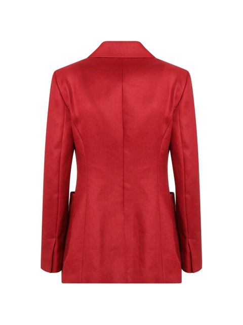Max Mara single-breasted linen blazer - Red - zdjęcie produktu nr 2