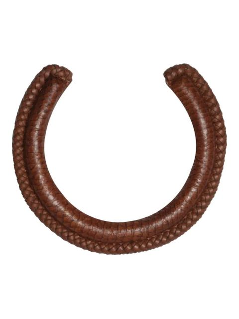 Johanna Ortiz Representative Rituals braided necklace - Brown