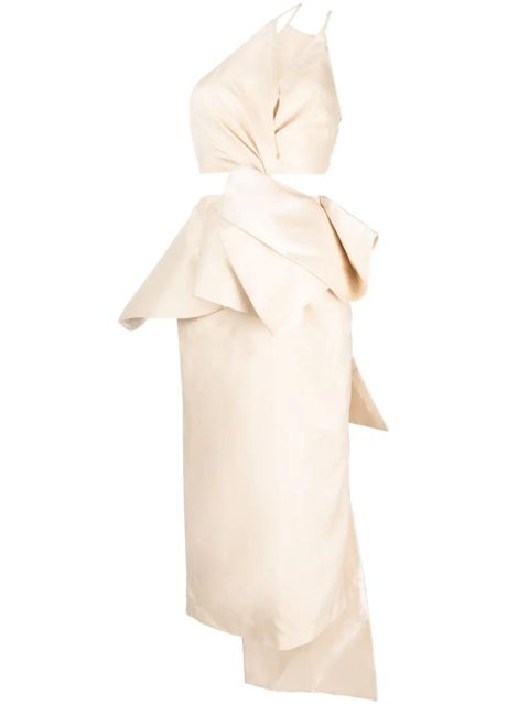 Cult Gaia Maee asymmetric-design dress - Neutrals - zdjęcie produktu nr 1