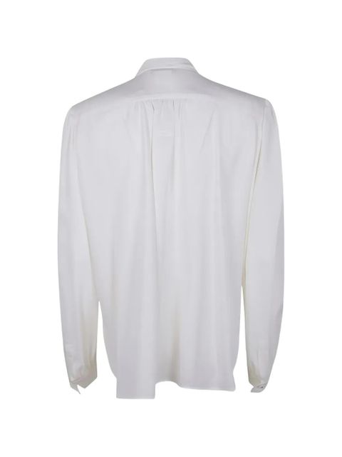 Max Mara Melania tie-neck shirt - White - zdjęcie produktu nr 2