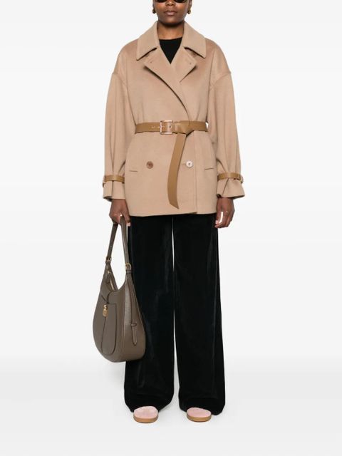Max Mara double-breasted belted coat - Brown - zdjęcie produktu nr 2