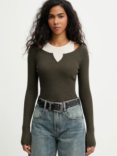 Miss Sixty sweter z dodatkiem wełny - zdjęcie produktu nr 1