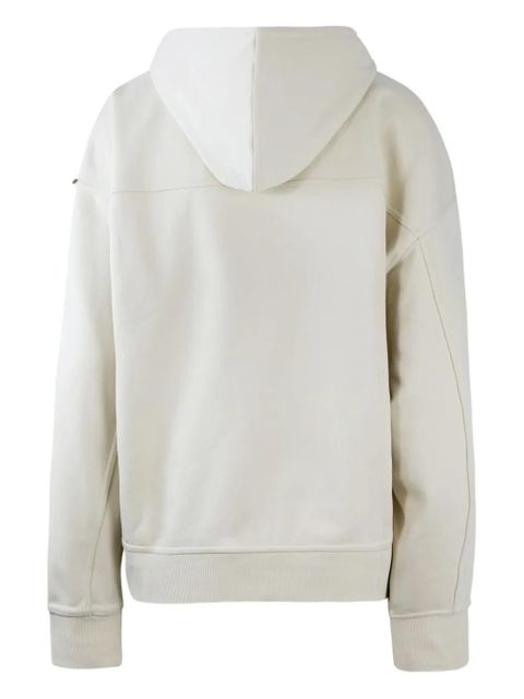 Sportmax logo-plaque hoodie - Neutrals - zdjęcie produktu nr 2