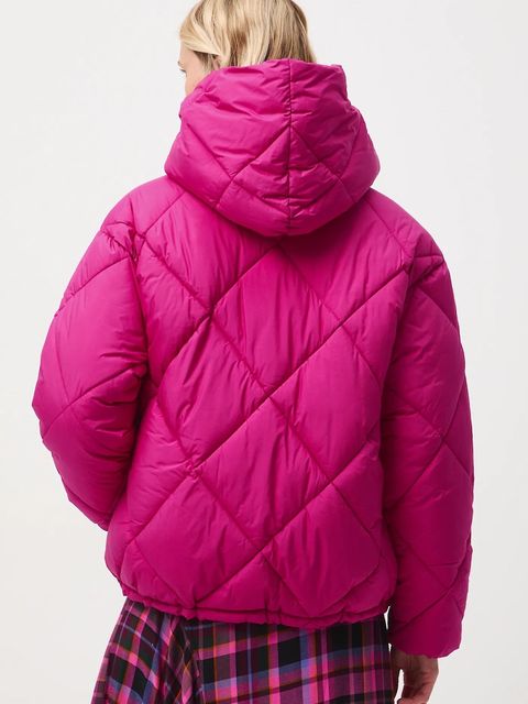 Medicine kurtka damska kolor fioletowy przejściowa