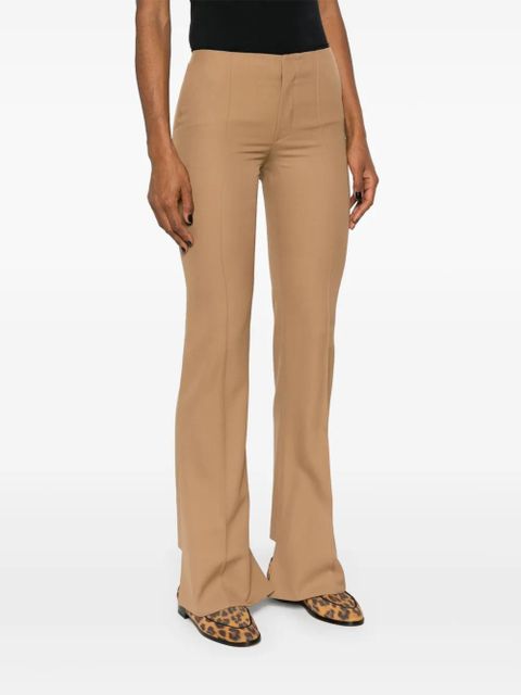 Chloé pintuck bootcut trousers - Brown - zdjęcie produktu nr 1