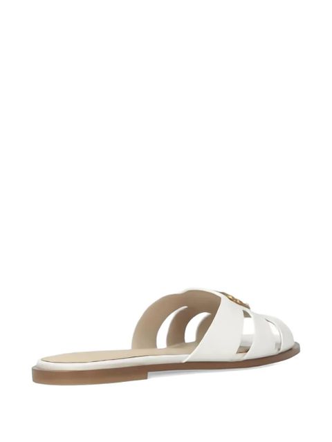 PINKO leather flat sandals - White - zdjęcie produktu nr 2
