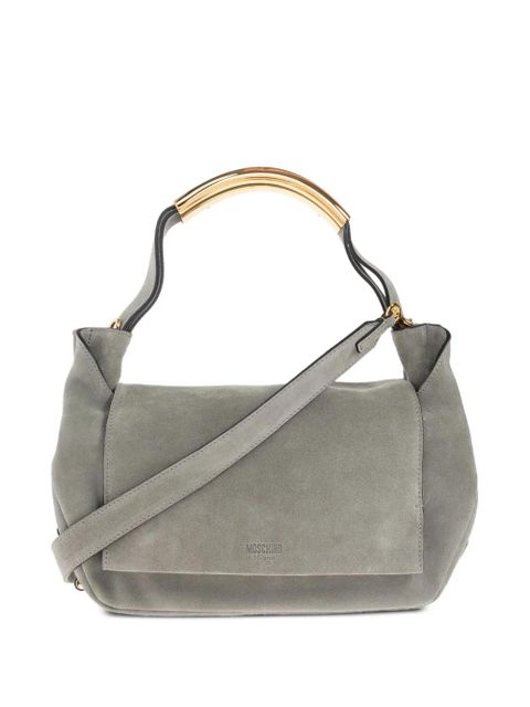Moschino handle-detail cross body bag - Grey - zdjęcie produktu nr 1