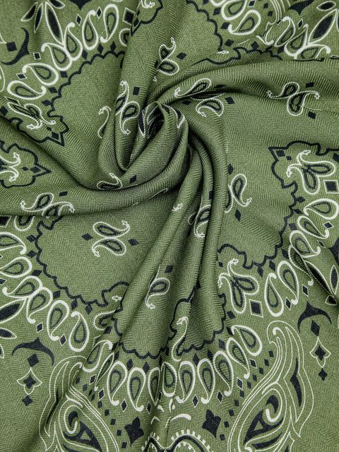 Pepe Jeans apaszka damska kolor zielony wzorzysta PL1100008