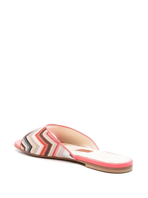 Missoni zigzag sandals - Pink