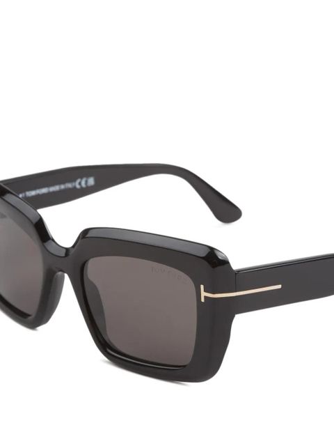 TOM FORD rectangle-shape sunglasses - Black