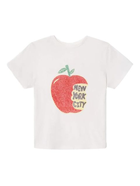 RE/DONE Classic "NYC" T-shirt - White - zdjęcie produktu nr 1