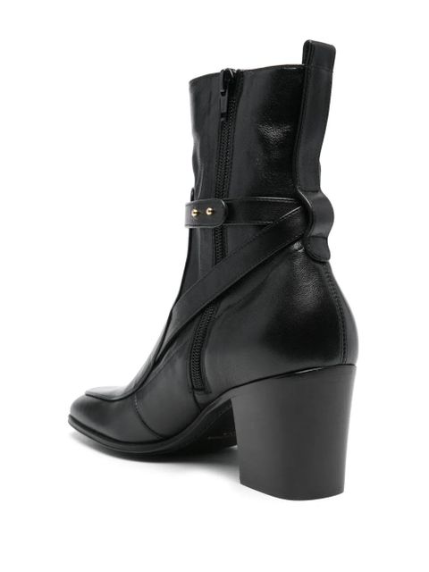 Saint Laurent 75mm Michelangelo ankle boots - Black