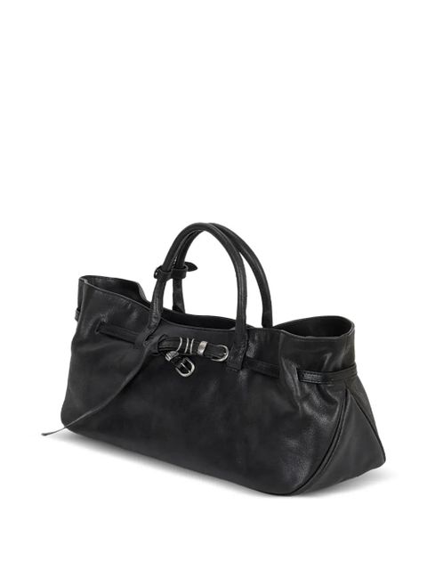 Marge Sherwood leather tote bag - Black - zdjęcie produktu nr 2