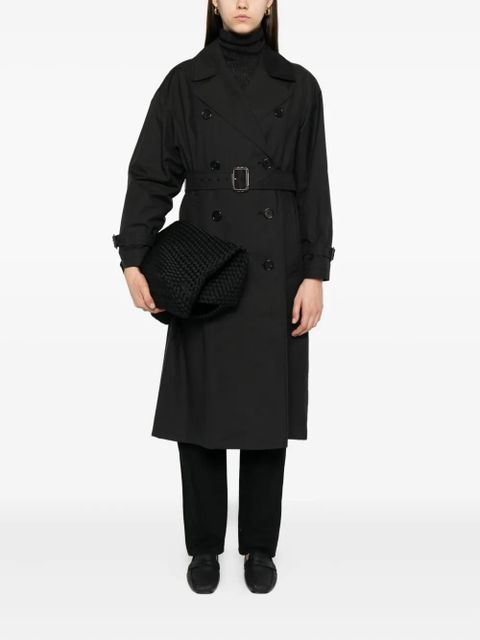Max Mara double-breasted belted coat - Black - zdjęcie produktu nr 2