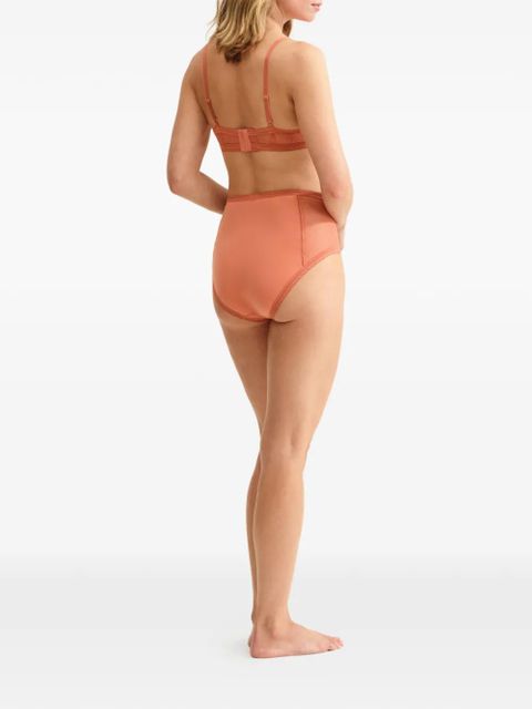 ERES Lotus high-waisted brief - Orange