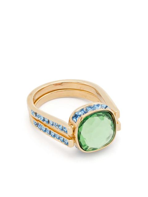 Swarovski Chroma Twist ring - Gold - zdjęcie produktu nr 1