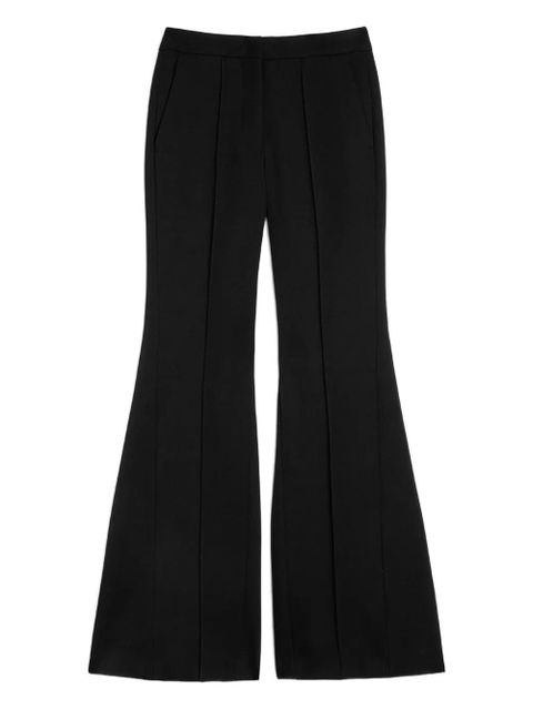 Jil Sander flared wool trousers - Black - zdjęcie produktu nr 1