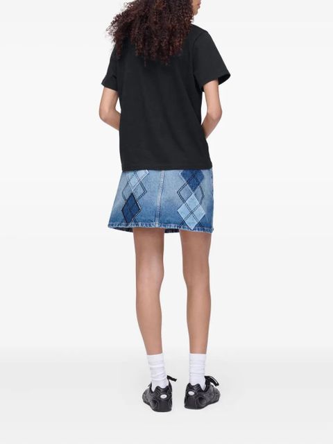 Marc Jacobs daisy-print T-shirt - Black