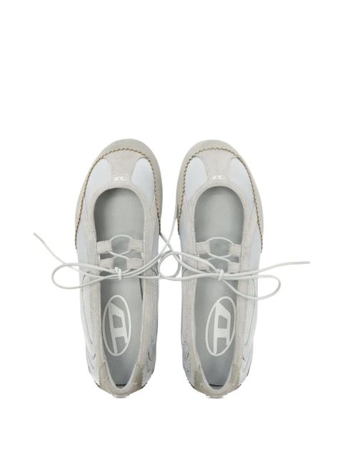 Diesel D-Mile ballet flats - Silver