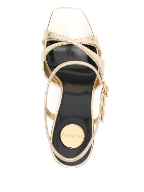 Saint Laurent 85mm Debbie sandals - Gold - zdjęcie produktu nr 2